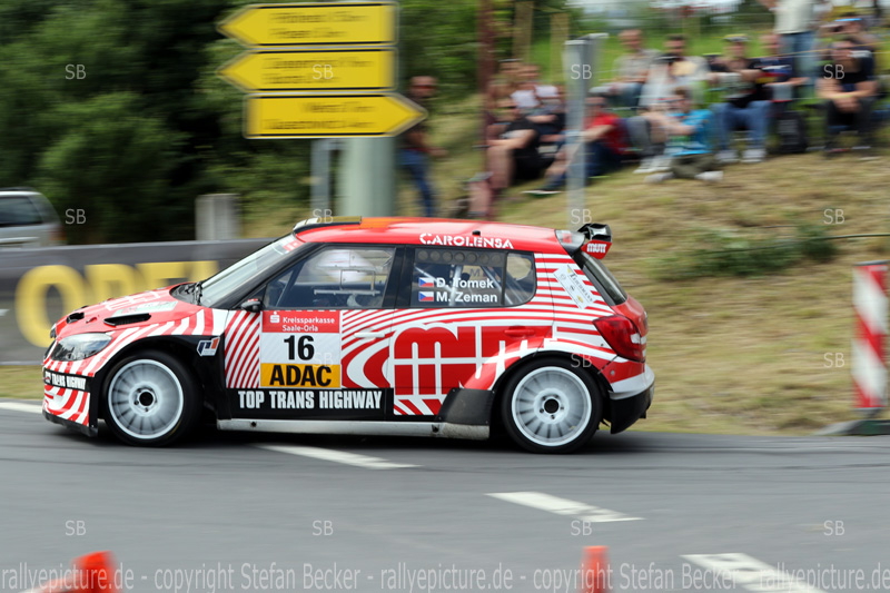 Rallye Th�ringen - Skoda Fabia S2000
